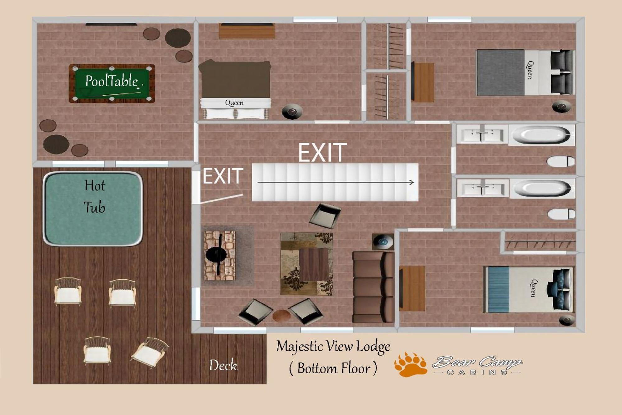 Majestic View Lodge, Amazing Views, Hot Tub, 1089 Free Tickets Each Paid Day, Dollywood And More Gatlinburg Exterior photo